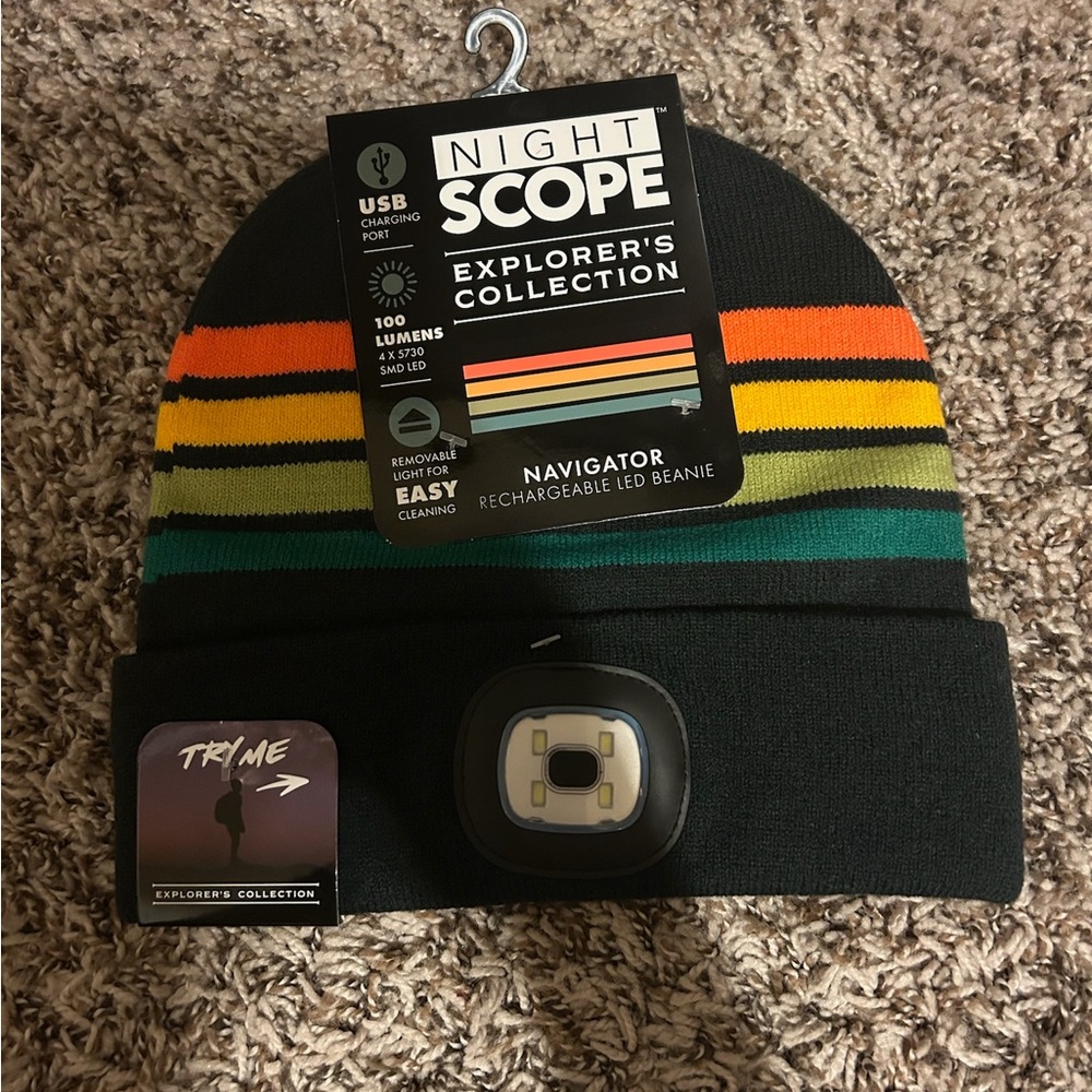 Night Time Running Hat- new with tags